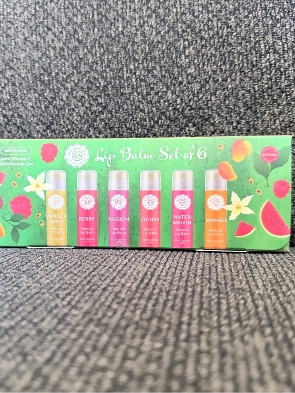 Woolzies Lip Balm set of 6